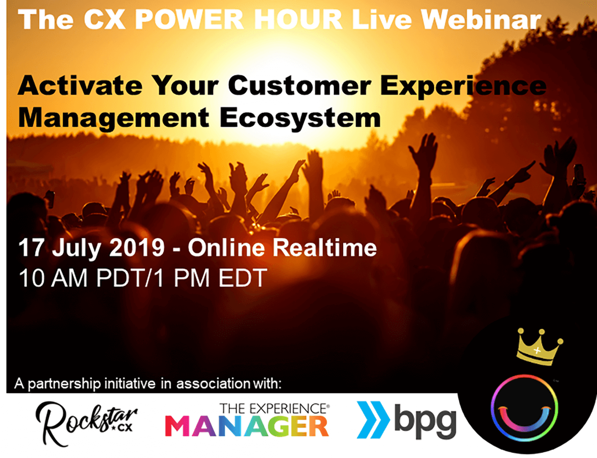 CX POWER Hour webinar