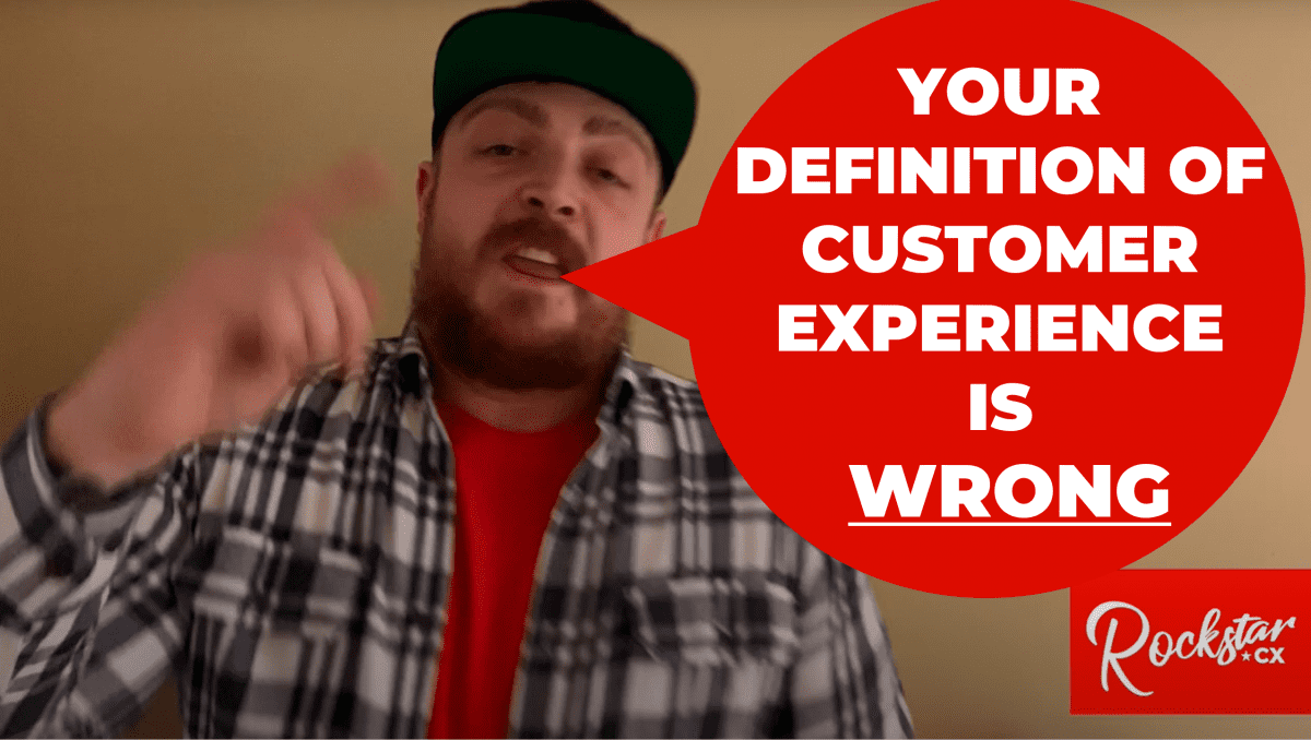 Your definition of CX is Wrong